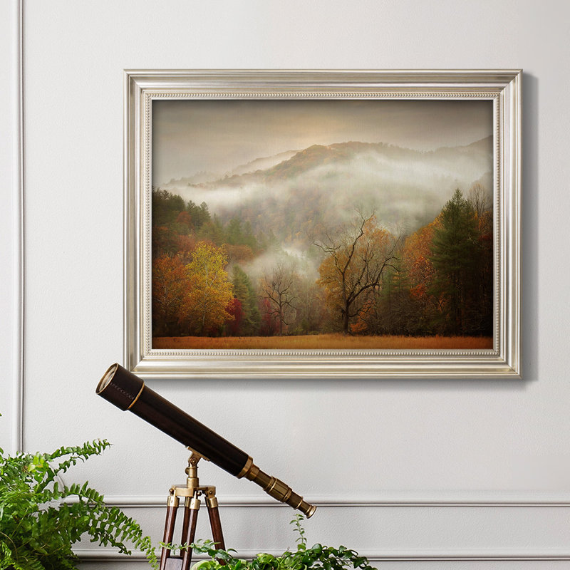 Photographie «Autumn Study Mist», reproduction d'art sur toile, H 23 po x l 32 po x P 2,5 po