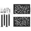 110 cm W Steel Gate Fencing-121122515-121122517
