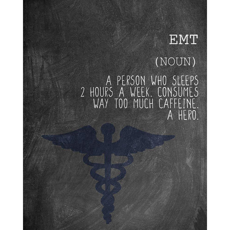 Art sur toile tendue par Trinx Allen, Kimberly Gallery: A EMT, H 44 po x l 36 po
