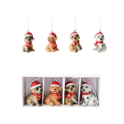 Mini-luminaire suspendu en résine 4 pièces 4 pièces