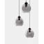 3 - Light Black Cluster Pendant