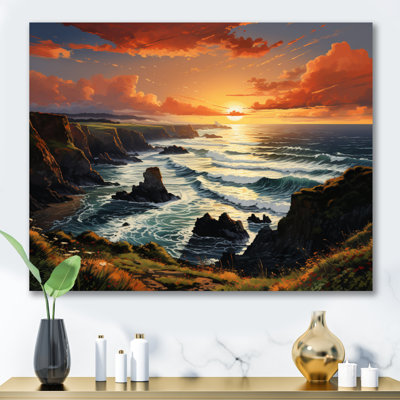 Irlande, coucher de soleil sur le Connemara I