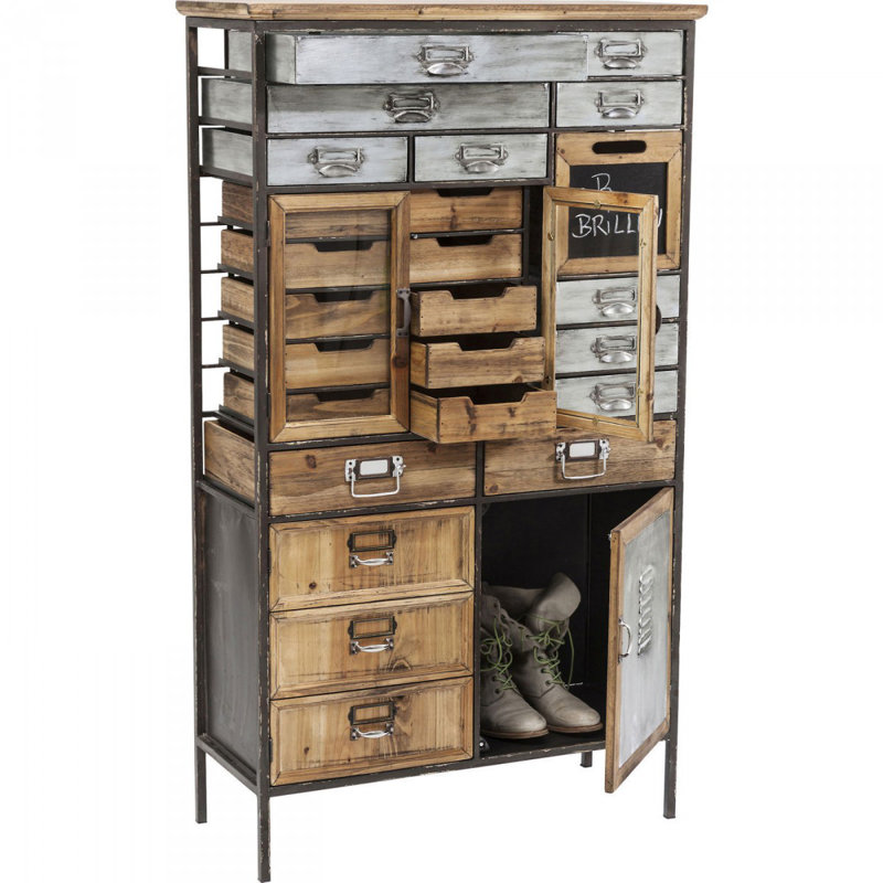 Dresser Art Factory, Grey/Brown