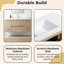 Ensemble de meuble-lavabo simple 48 po avec plateau en résine intégré 48 po-740235722