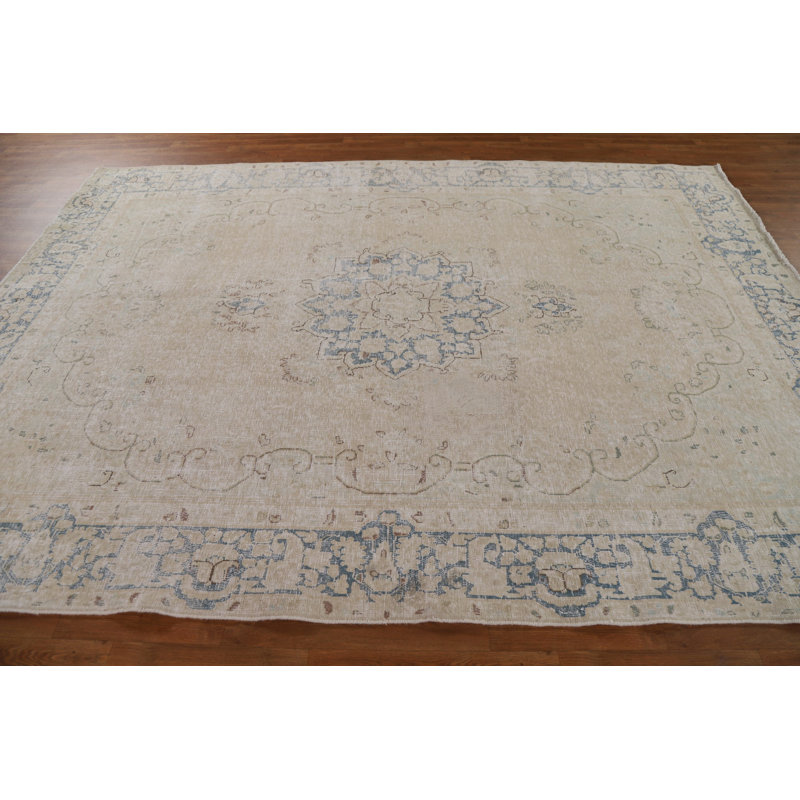 Tapis traditionnel délavé 8 x 11
