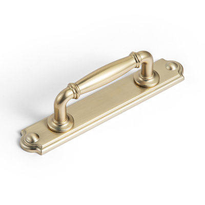 American Classic Antique Bar Pull With Backplate(Cban)