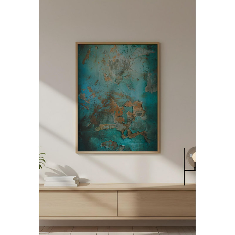 Peinture élégante en panneau de fibres à densité moyenne, 11,8 po x 15,7 po | 100% panneau de fibres à densité moyenne (épaisseur: 0,1 pouce) et structure en bois massif (épaisseur: 0,8 pouce) | Art mural parfait pour la décoration intérieure, le salon et la chambre à coucher, design élégant et durable