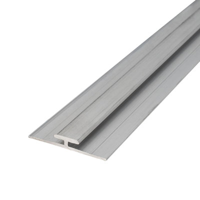Outwater 1/16In Mill Finish Aluminum Divider Moulding, 12Ft Length, Cut To (4) 36In Pieces