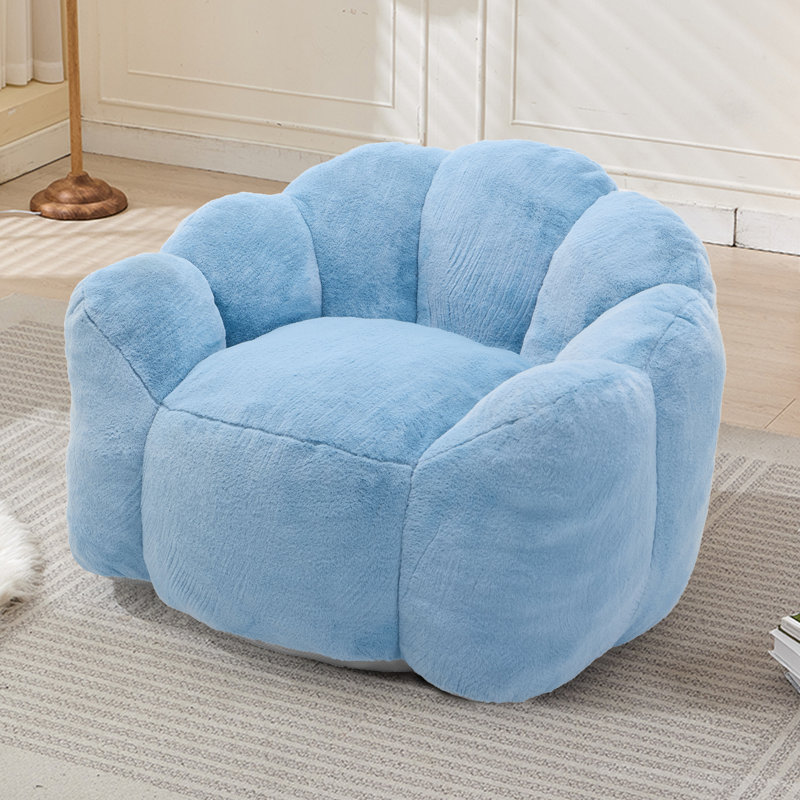 Canapé à compression Lotus, Bleu