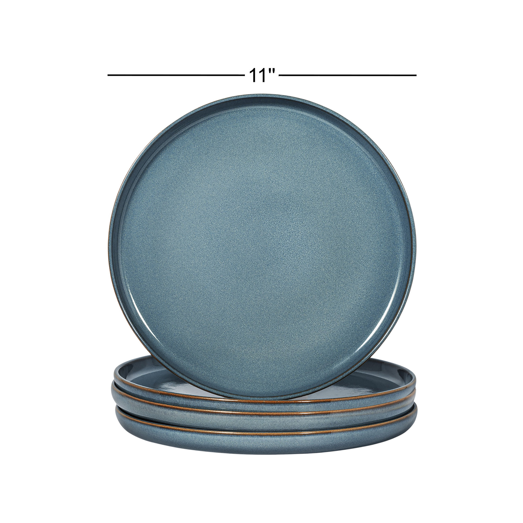 Harden Uno Dinner Plate 11", Blue