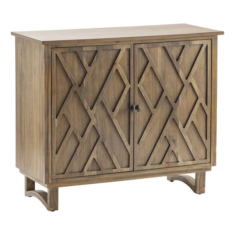 Westling Chippendale Fretwork 2 Door Accent Cabinet