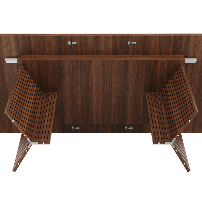 160 cm Dining Table, Walnut