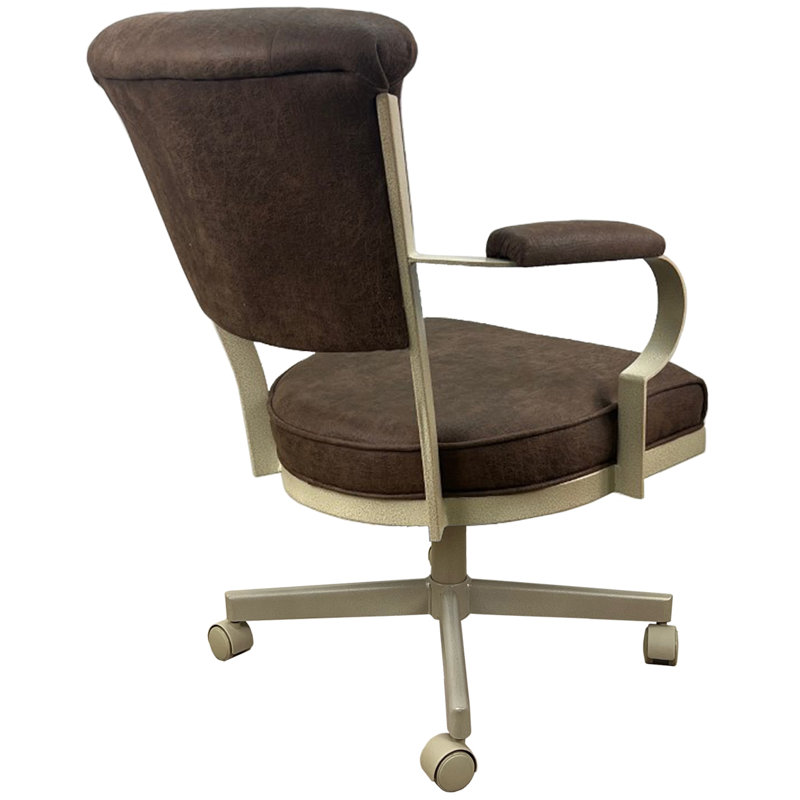 Chaise avec accoudoirs en métal Urial, Whisky du Nord-Ouest, Beige