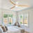 52-Inch Ceiling Fan With Light, Dc Reversible Motor, Timer (1/4/8 Hours),Light With Memory Function