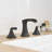 8 In. Widespread 2-Handle Waterfall Bathroom Sink Faucet-107556609