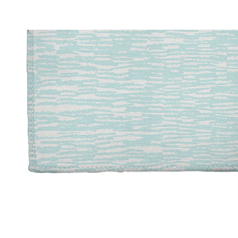Paillasson Strands, Bleu clair, L 48 po x L 72 po