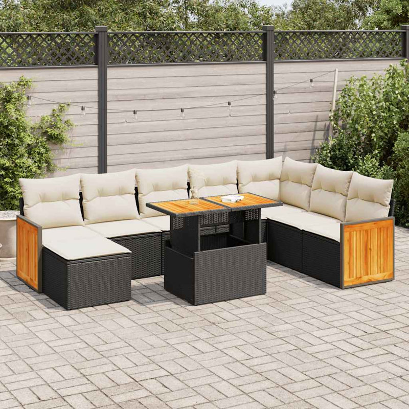 Ensemble de canapé de jardin Vidaxl