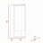 Wall Rectangle Medicine Cabinet with Mirror-2843737