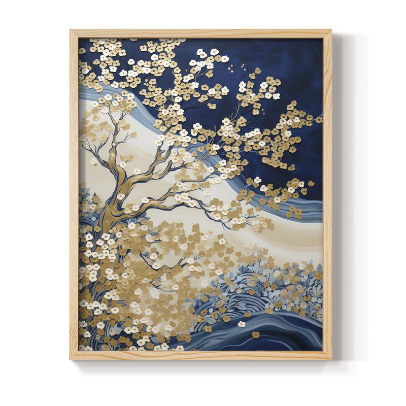 «LANDSCAPES Series CLXV III», reproduction encadrée - bois massif, H 30 po x l 24 po