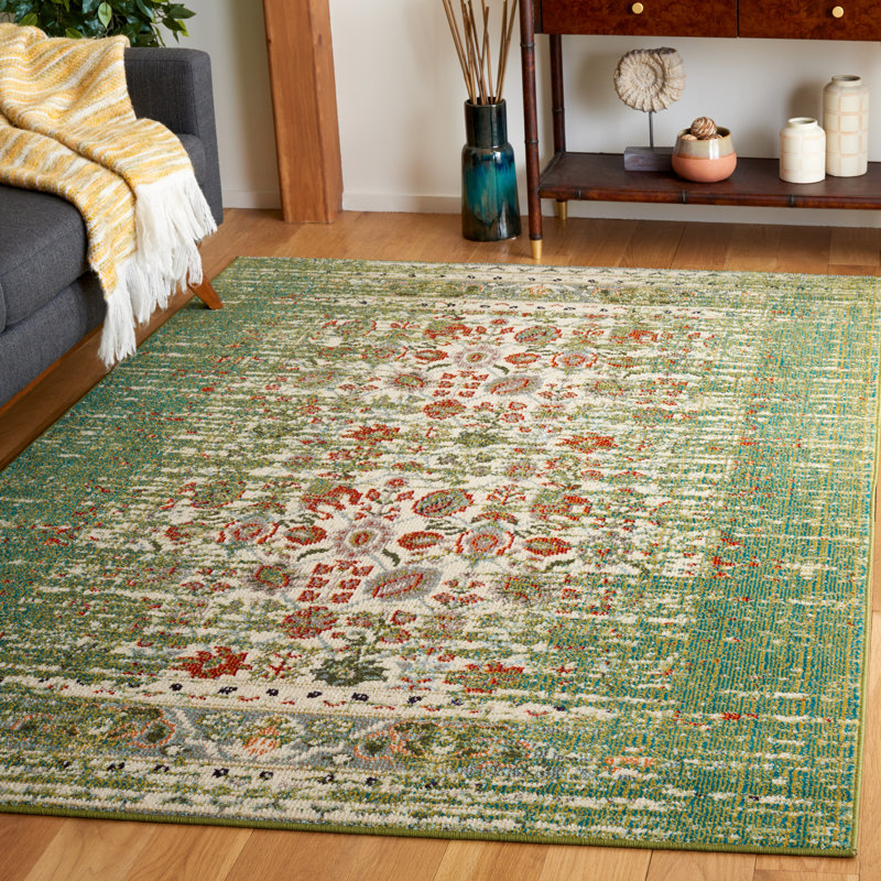 Monaco Performance Oriental Rug, Rectangle 5'1" x 7'6"