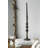 4x4x14" Sculptural Black Iron Candle Holder-220327833