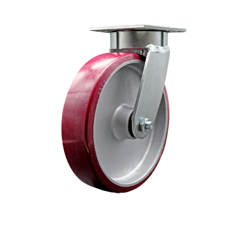 Kingpinless Swivel Top Plate Caster
