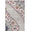 Tapis oriental gris / crème / fuchsia / saphir / or Christa-1178534143