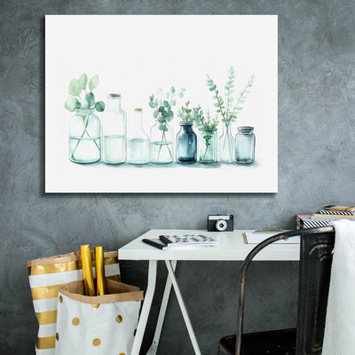 «Vessels Of Green» par Svetlana Aleynikova, art mural sur toile