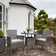 Mossley Round 2 - Person 70cm Long Bistro Set with Cushions