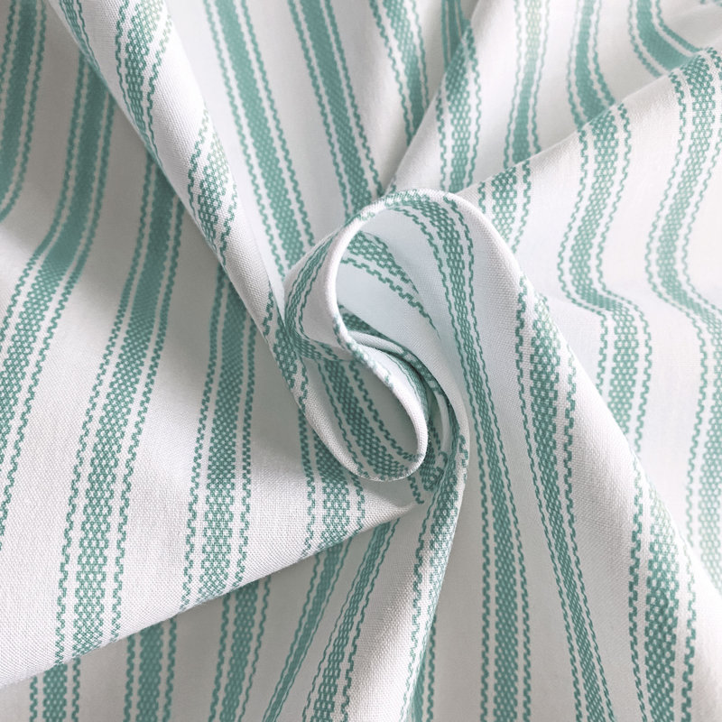 Tissu 100% coton Blass Ticking, Mer