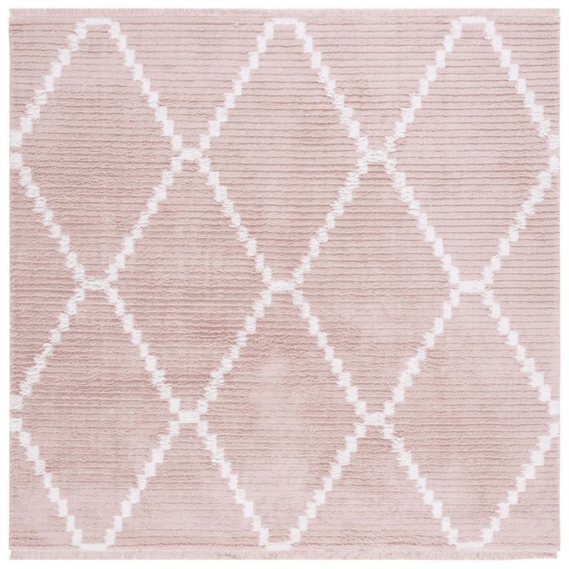 Belniak Performance Geometric Rug, Square 6'4"