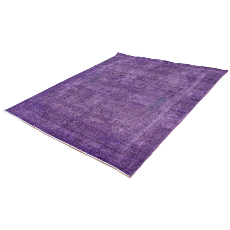 Tapis unique en laine noué à la main 9 pi 8 po x 12 pi 9 po New Age Ganit