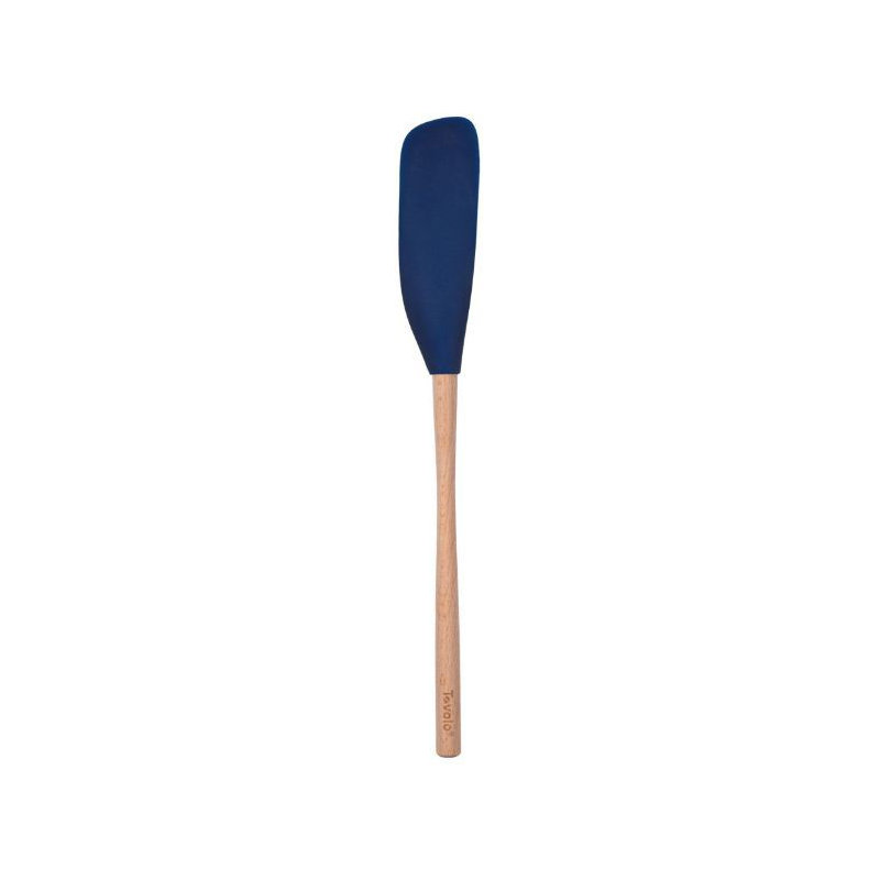 Flex-Core Jar Scraper Wood Handle Deep Indigo
