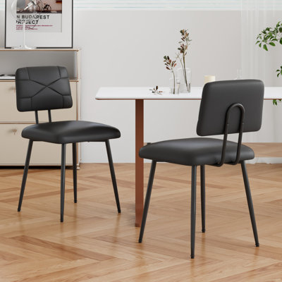Ensemble de 2 chaises de salle à manger rembourrées Modern