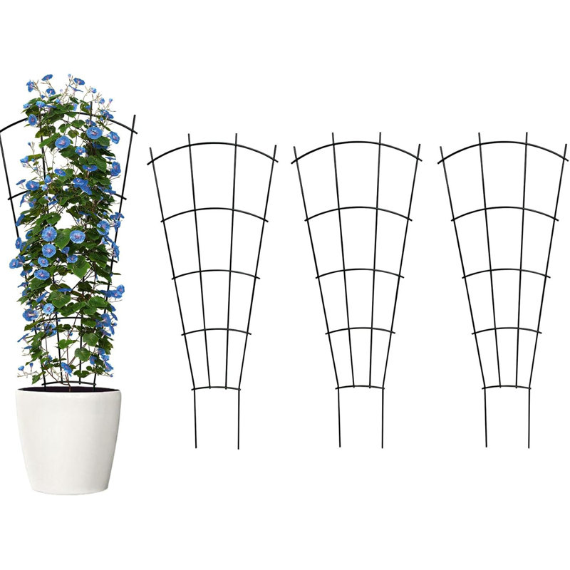 Paquet de 4 treillis d'intérieur pour plantes en pot 32 po