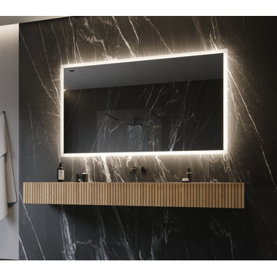 Rectangle Galaxy LED Lighted Mirror Dimmable 6000K