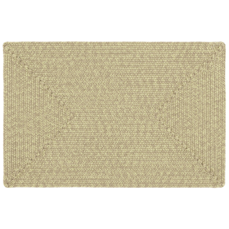 Tapis tissé intérieur / extérieur Walkowiak Performance, Demi-cercle 2 pi x 4 pi