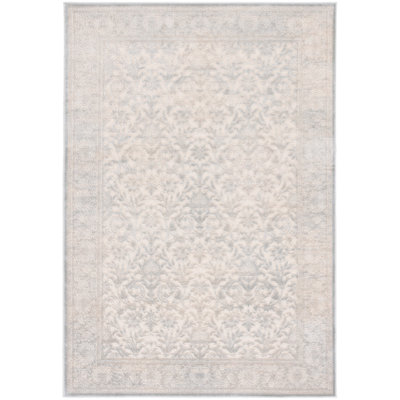 Orville Oriental Cream/Blue Area Rug