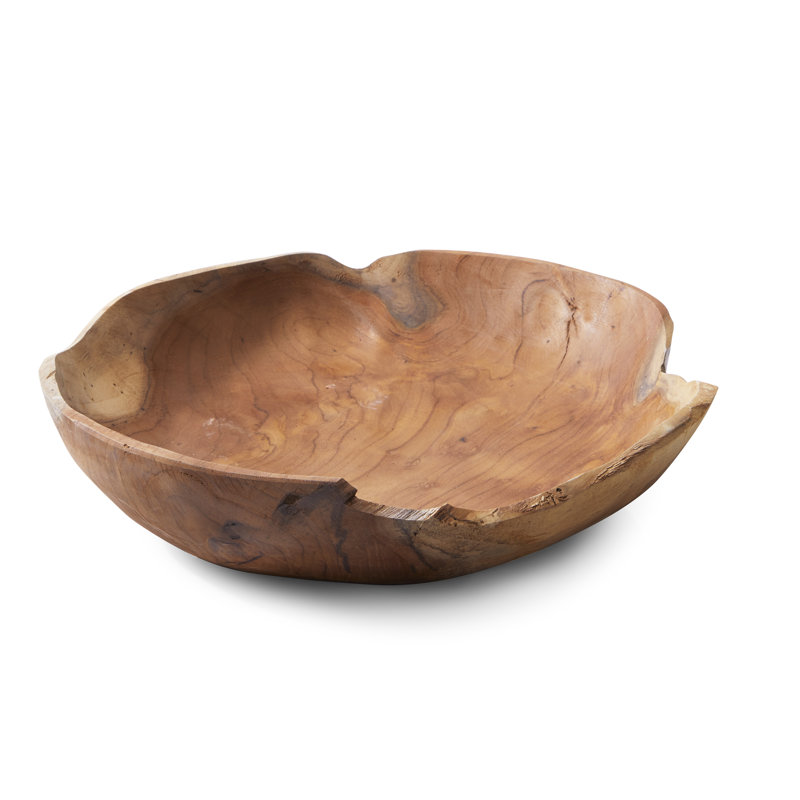 Therrien Wood Decorative Bowl