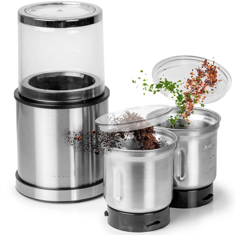 Chengdu Menghejia Technology Co., Ltd. Stainless Steel Electric Blade Coffee Grinder