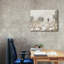 «White Barn Meadow Neutral» par Danhui Nai, art mural sur toile-108585035