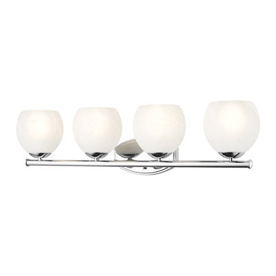 Colette 32 inch Chrome  4 Light Vanity