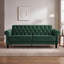 Mifflinville 3-Seater Velvety Sofa-59011985-124238100