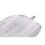Marble Effect Ceramic Bowl 36x24x4 Cm