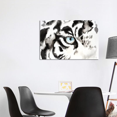 Tiger Look 1 Piece Wrapped Canvas Painting