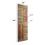 Porte de grange double à panneaux en bois S Series avec trousse de quincaillerie d'installation-70366747-70366744