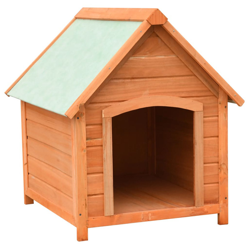 Artin Solid Pine/fir Wood Frame Dog House