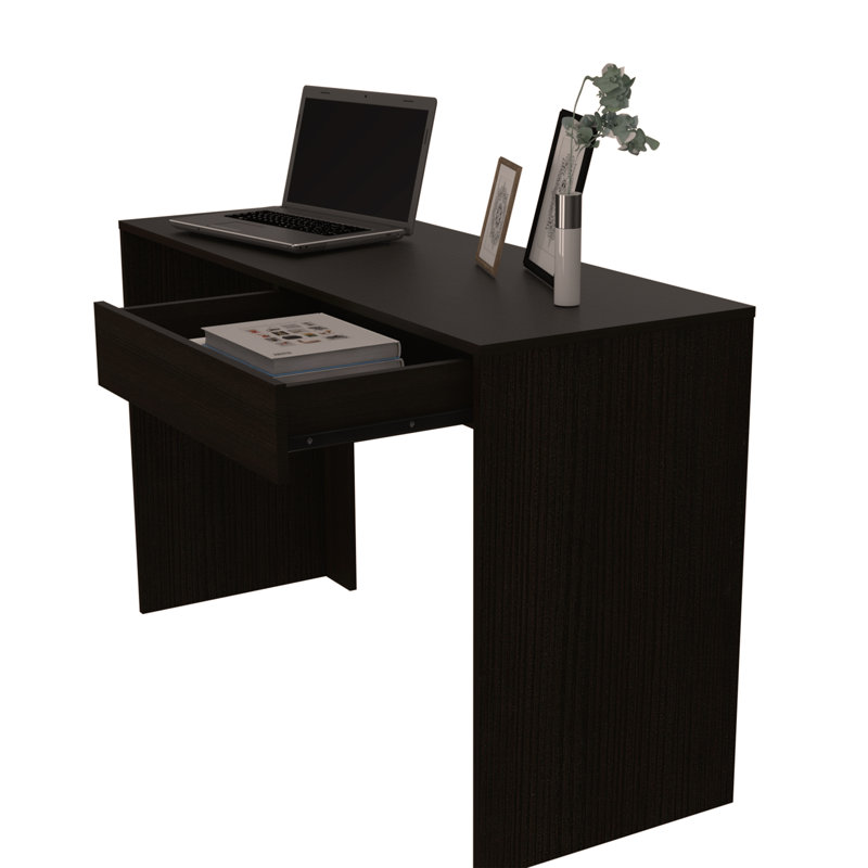 Bureau d'écriture Acre, un tiroir - noir