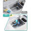 Multifunctional M-Shaped Sponge Holder With Dual Installation Options, Rustproof Stainless Steel Kitchen Sink Organizer For Sponges, Brushes, And Scrapers-112276686