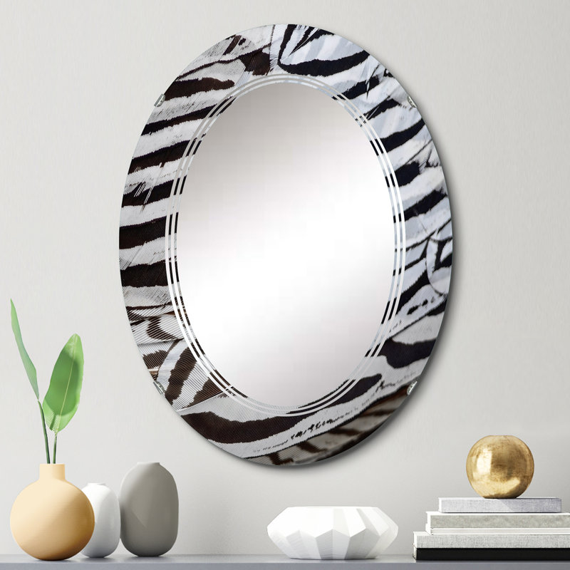 Miroir de salle de bain ovale mural, 30 po x 20 po